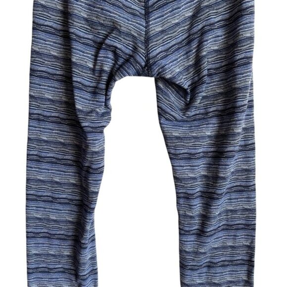 Lululemon Wunder Under Pant III Size 4 Space Dye Twist Sapphire Blue Multi - Picture 8 of 12